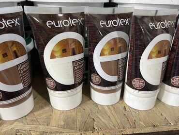 шпатлевка по дереву: Шпатлевка для дерева Eurotex в удобной упаковке. Подходит для заделки