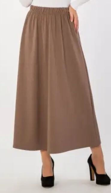 тениссная юбка: Юбка, Модель юбки: Трапеция, Макси, Высокая талия