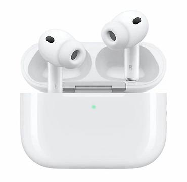 оригинальные аирподсы 1: Беспроводные наушники-вкладыши, Apple, Airpods 3, Б/у — 1