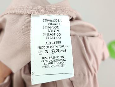 pull and bear spodnie lniane: Spodnie materiałowe damskie, rozmiar S — 4