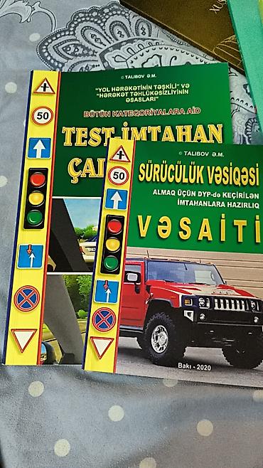Sürücülük imtahanına hazırlıq üçün dərs vəsaitləri dəsti - Müəllif