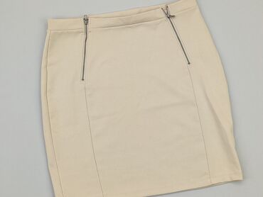 żółta spódnice midi: Skirt, Reserved, L (EU 40), condition - Good