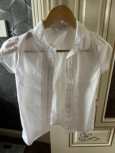 Uşaq dünyası: Uşaq üçün qısaqoll ağ köynək – Next School - Model: qısaqoll, klassik — 1