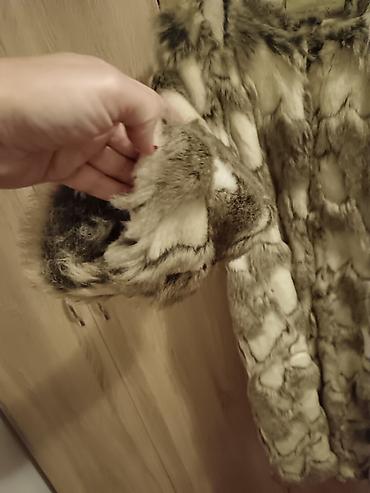 diana: Pa fashion Ženska bundica od veštačkog krzna, duži kroj - Materijal — 2