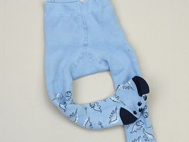 błękitne rajstopy: Pozostałe ubranka dla niemowląt, 9-12 m, stan - Bardzo dobry