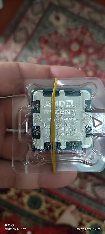 prosessor qiymetleri: Prosessor AMD Ryzen 7 9800X3D, > 4 GHz, 8 nüvə, Yeni — 4