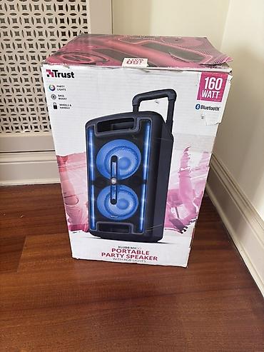 Динамики и колонки: Trust KLUBB MX GO Portable Party Speaker – RGB işıqlı, Bluetooth-lu — 4