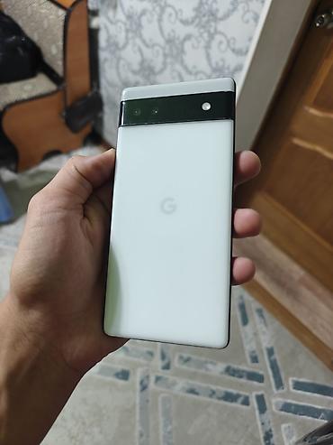 pixel 5a 5g: Google Pixel 6A, Б/у, 128 ГБ, цвет - Белый, 1 SIM — 1