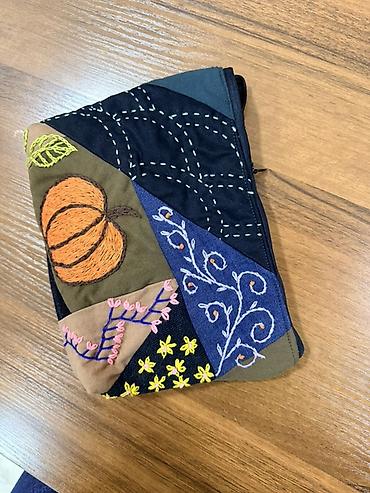 Другие сумки: Хендмейд сумки с вышивкой и аппликациями - Материалы: плотный — 14