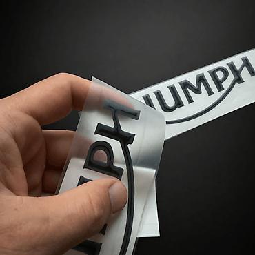delovi za buell motore: Triumph 3D Stikeri – Par 3D Nalepnica za Triumph- 2838 Triumph 3D — 2