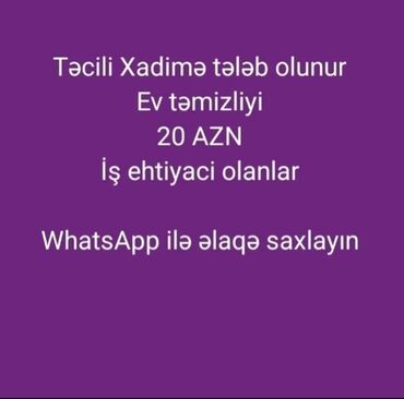 cay fabrikine isci teleb olunur 2023: Xadimə tələb olunur, İstənilən yaş, 3-5 illik təcrübə, 6/1, Gündəlik ödəniş