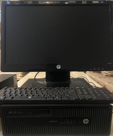 Принтеры: Komplekt şəkildə satılır Monitor Prosessor klaviatura mouse UPS