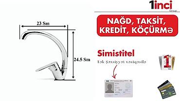 qazel tac: Məhsul: Plintus və Simistitel (mətbəx/lavabo qarışdırıcısı) — 2