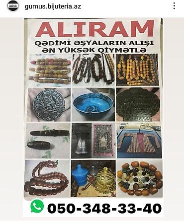 Antik əşyalar alıram