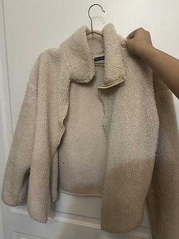 шерпа: Теплая женская куртка из мягкого «шерпа» (fleece/плюш) — 1