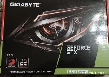 gtx 1080: Видео карта, Колдонулган, Gigabyte, GeForce GTX, 6 ГБ, ПК үчүн