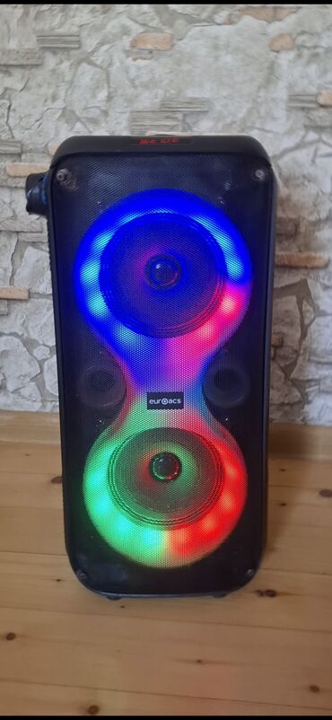 Mikrofonlar: İşlənmiş Kolonka, Növ - Bluetooth, rəng - Qara