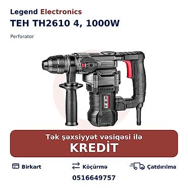kreditle drel: Elan başlığı: Perforator TEH TH2610 4, 1000W Elan mətni: TEH TH2610 4 — 1