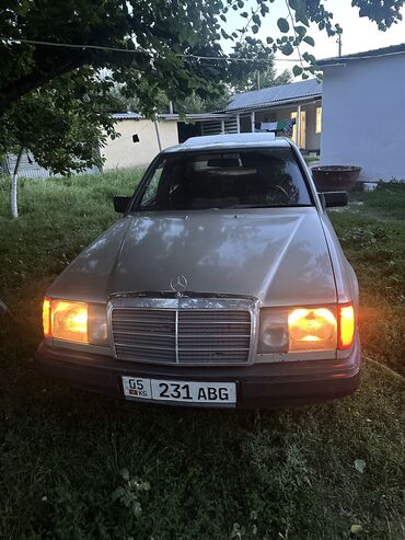 будка машина: Mercedes-Benz W124: 1987 г., 2.3 л, Механика, Бензин, Седан