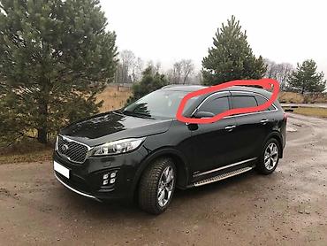ветровики киа к7: Kia sorento 14-19 год. Ветровики с хромом — 2
