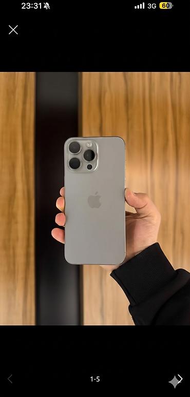 micro usb: 📱 iPhone 15 Pro Max • 256 ГБ • Цвет: Серый титан Face ID, True Tone — 1