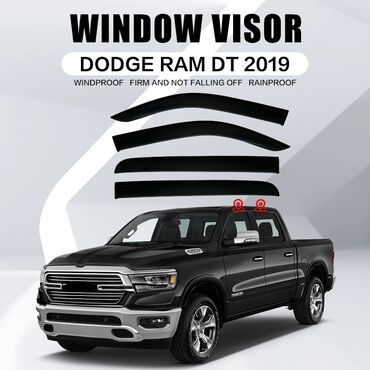 Спойлеры: Ветровики на окна Dodge, 2024 г., Новый, Бесплатная доставка, Самовывоз, Платная доставка