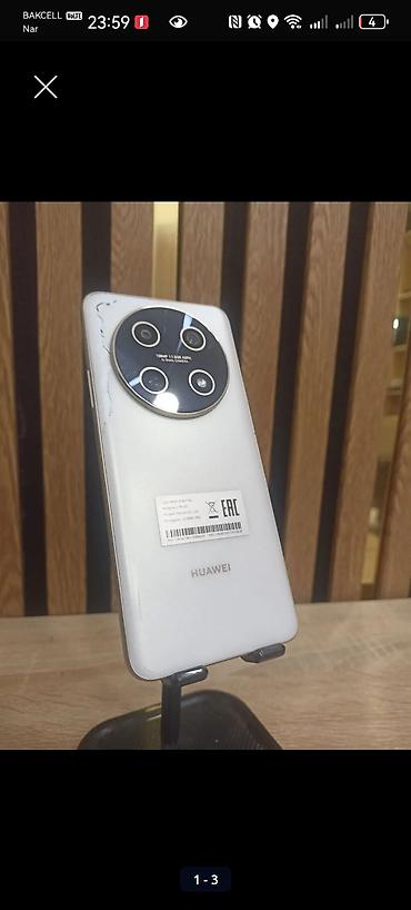 samsung a80 satilir: Huawei 128 GB, rəng - Ağ, İki sim kartlı — 5