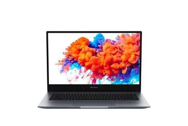 honor magicbook 14: Ноутбук, Honor, 8 ГБ ОЗУ, AMD Ryzen 5, Б/у, Для работы, учебы, память NVMe SSD