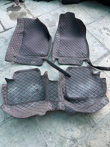 Полики: 3D Экокожа Полики Для салона цвет - Черный, Б/у, Самовывоз — 13