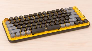 klaviatur: Logitech Pop premium mexaniki bluetooth klaviatura. yenidir
