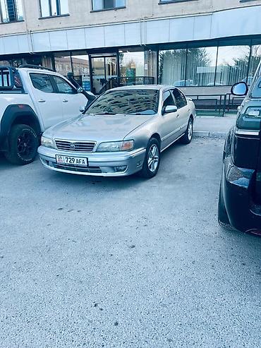 порш турбо с: Nissan Cefiro (A32), правый руль, серебристый седан. Кузов и — 1