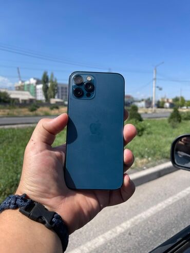 12 про макс цена бишкек бу: IPhone 12 Pro, Б/у, 128 ГБ, Синий, Зарядное устройство, Защитное стекло, Чехол, 80 %