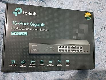 16 max: Коммутатор TP-Link TL-SG1016D - 16 портов 10/100/1000 Мбит/с (Gigabit — 1