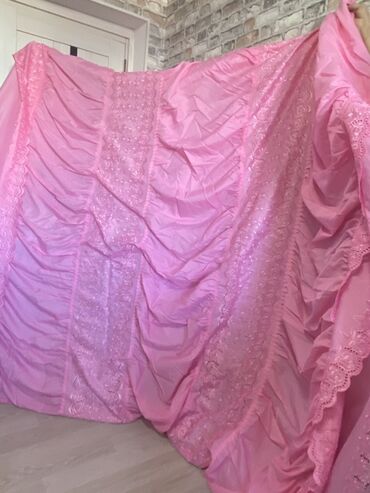 Pərdə və tüllər: Yeni, Pərdə, rəng - Çəhrayı — 1