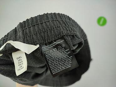 sliski material: Spodnie materiałowe damskie, rozmiar L — 5