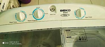Бытовая техника: Paltaryuyan Beko 10 kq liq model 2 barabanli yuyub qurudan enerji — 6