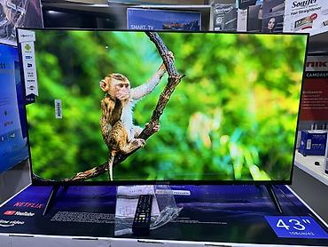 ТВ и видео: Телевизоры Samsung 43 дюймовый 102 см диагональ с интернетом!! Низкая — 10