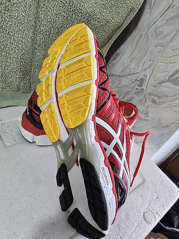 Кроссовки и спортивная обувь: Мужские кроссовки, 45, Asics, Новый, цвет - Красный — 7