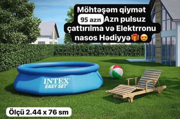 elektrikli scooter qiymeti ucuz: ✅İntex hovuzu 🌊 🔹Maqlanın bu qiymətə yalnız bizdədi Elektron nasos və