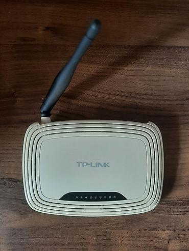 Modemlər və şəbəkə avadanlıqları: TP-Link TL-WR740N Wireless N router Xüsusiyyətlər : - Simsiz sürət — 1