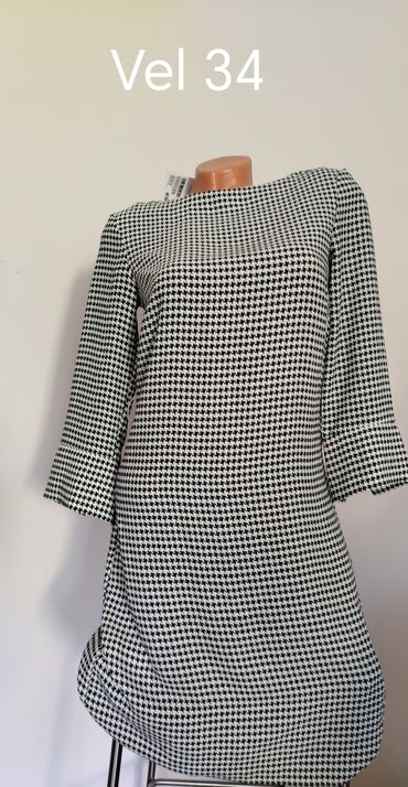 haljine rs: XS (EU 34), color - Black, Cocktail, Long sleeves
