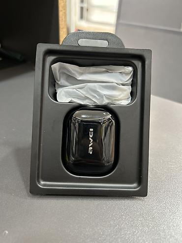 Техника и электроника: Новый Беспроводные (Bluetooth) Наушники, Awei, цвет - Черный — 2