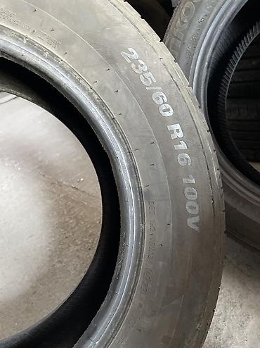 шины 235 60 r16: Шины 235 / 60 / R 16, Лето, Б/у, 1 шт, Легковые, Корея, Kumho — 2