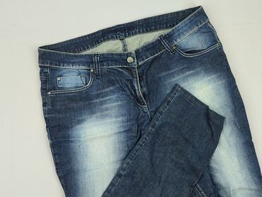jeansy z szeroką nogawką: DENIM JEANS, Jeans for women, size 4XL