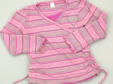 bluzka w kolorowe paski: Bluzka, 1.5-2 lat, 86-92 cm, stan - Zadowalający