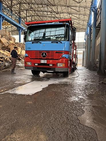 Тягач, Mercedes-Benz, Сar carrier trailer — 4