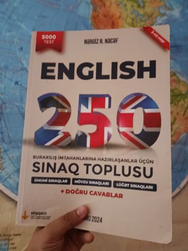 Digər kitablar və jurnallar: Kitab bu il alınıb, təzədir, çox səliqəli işlənilib, ingilis dilindən