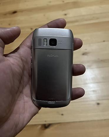 simes telefon: Nokia E6, rəng - Ağ, Sensor — 6