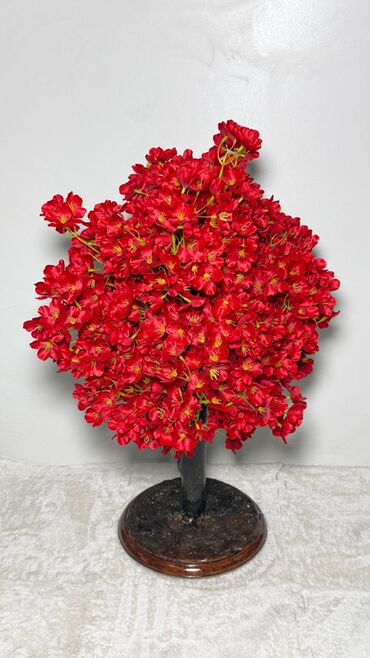 Süni güllər: Dəbli dekorativ süni bitkilər kompozisiyası - Düzbucaqlı uzun — 14