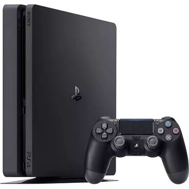 PS4 (Sony PlayStation 4): Продаю ps4 slim на 500 гб коробка чеки имеются В идеальном